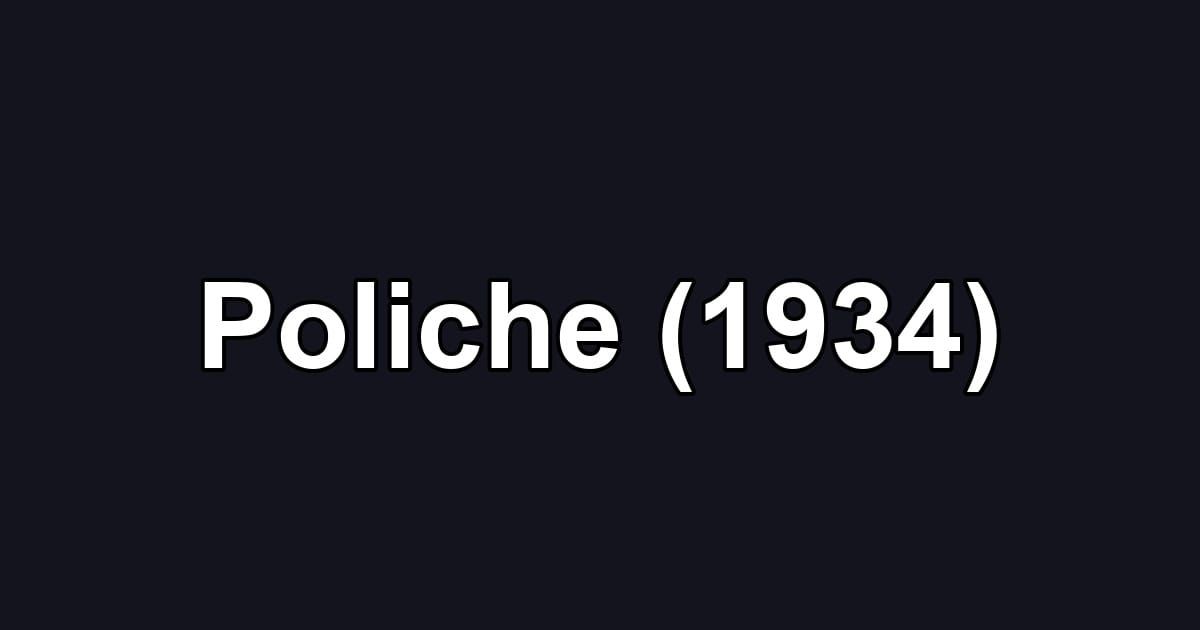 Poliche (1934)