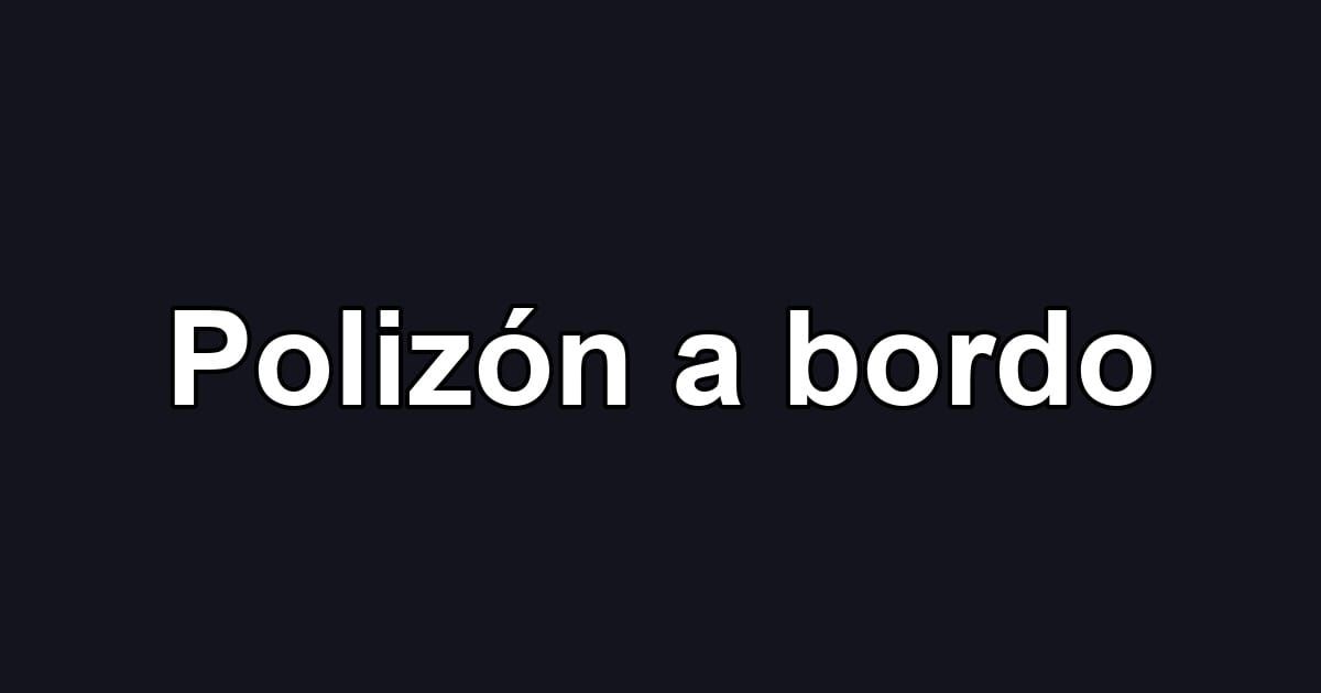 Polizón a bordo