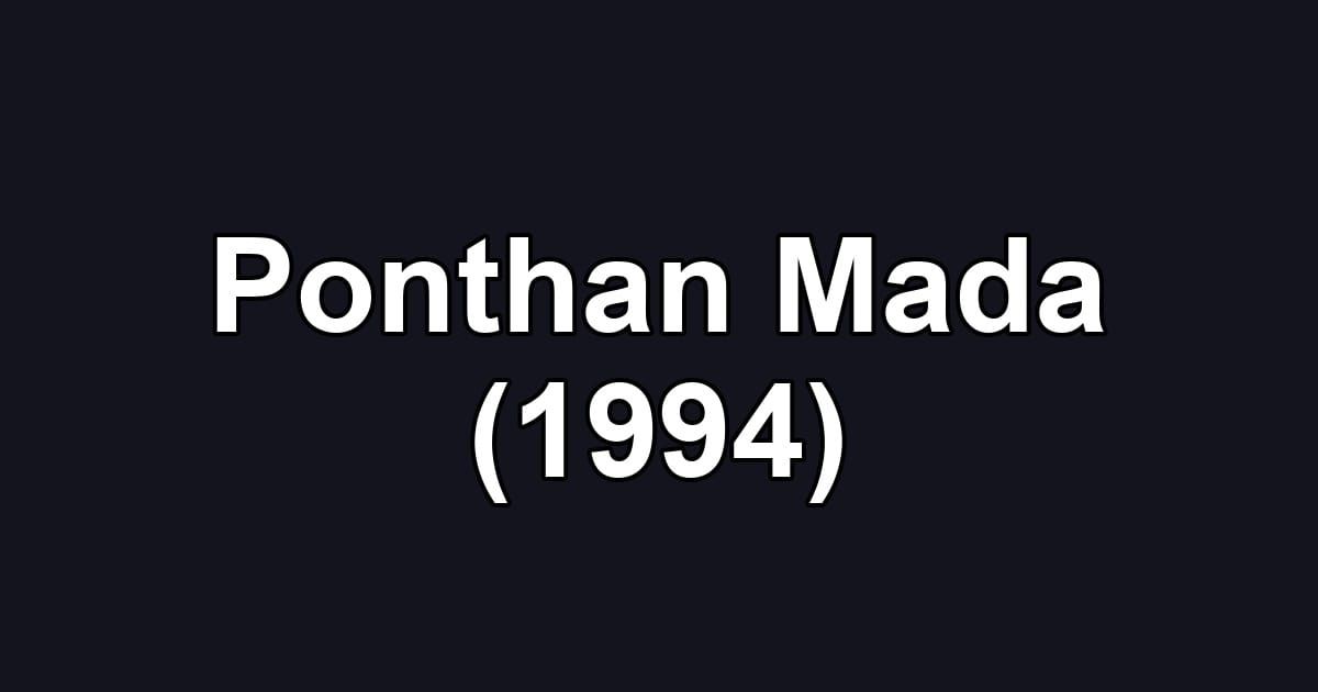 Ponthan Mada (1994)