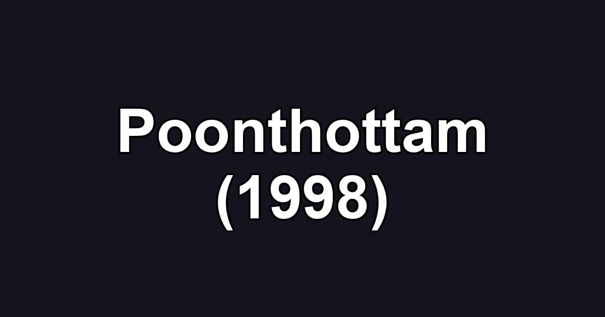 Poonthottam (1998)