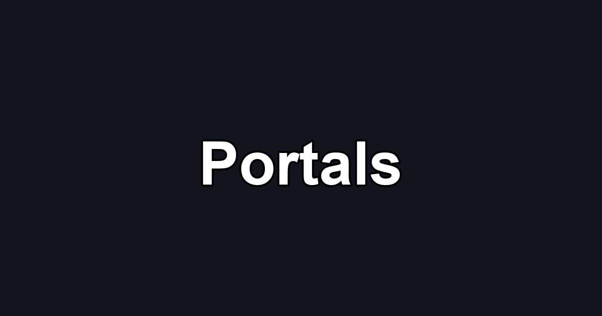 Portals