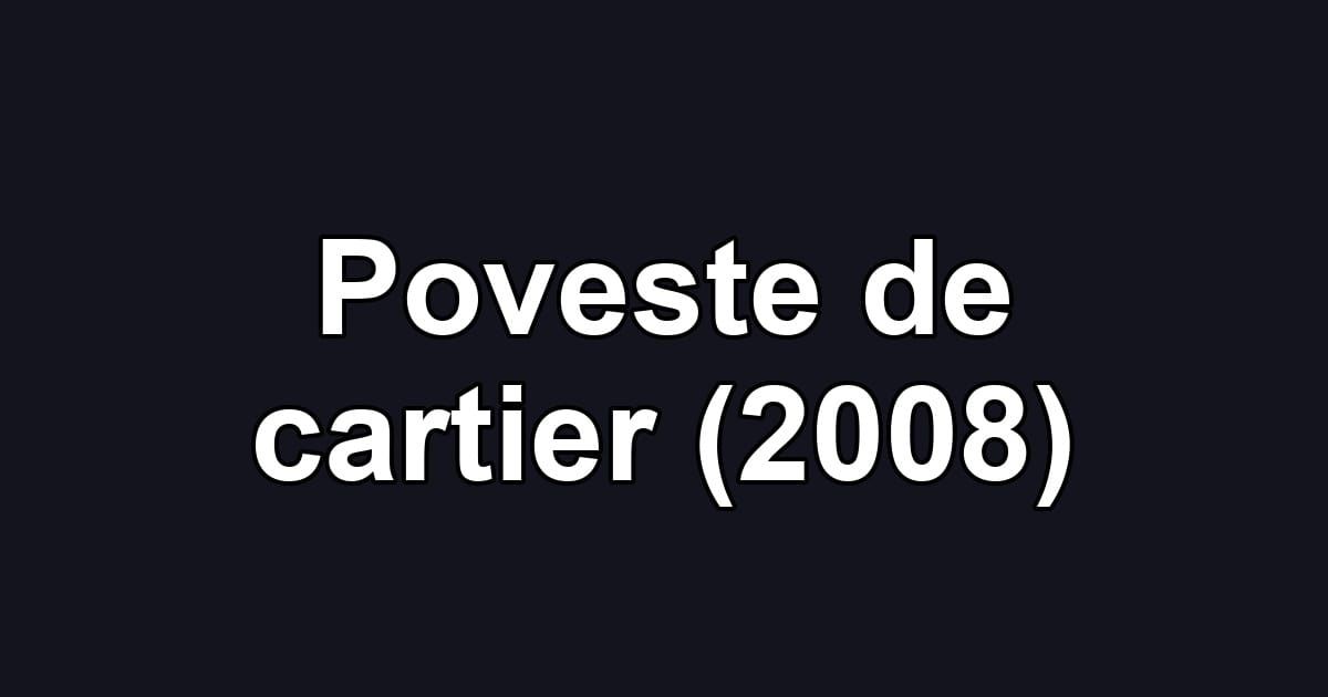 Poveste de cartier (2008)