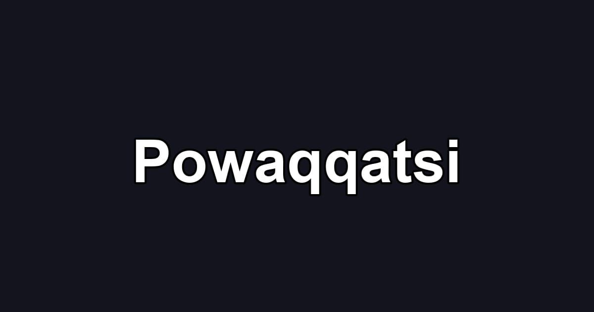 Powaqqatsi