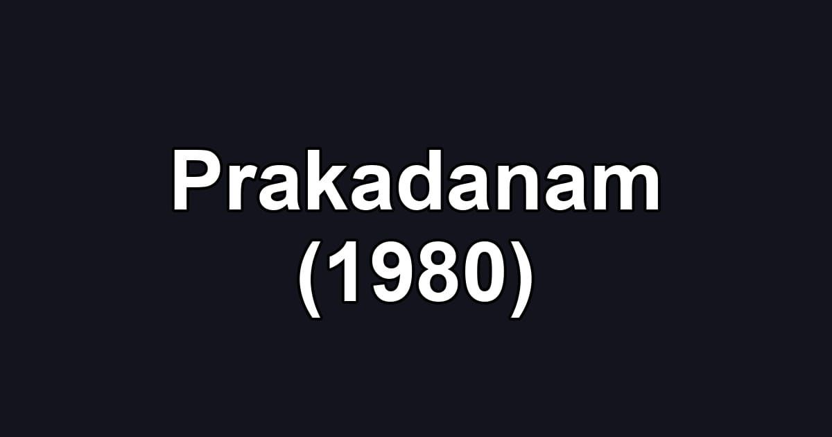 Prakadanam (1980)