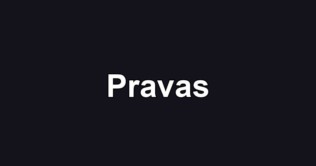 Pravas