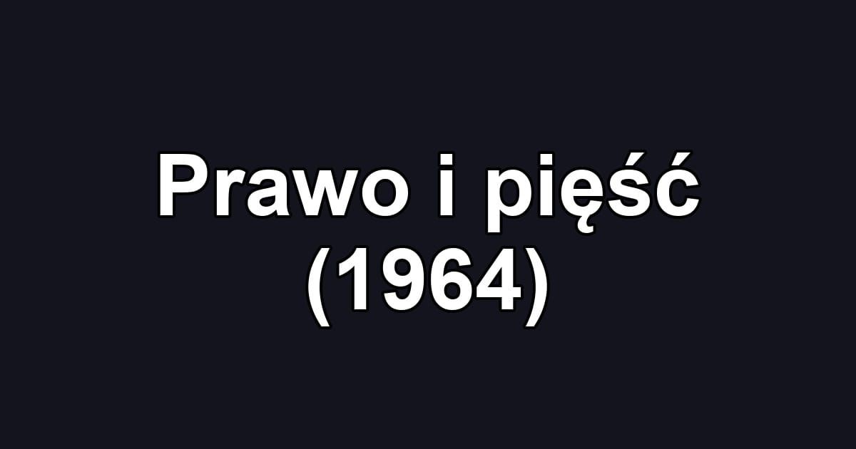Prawo i pięść (1964)