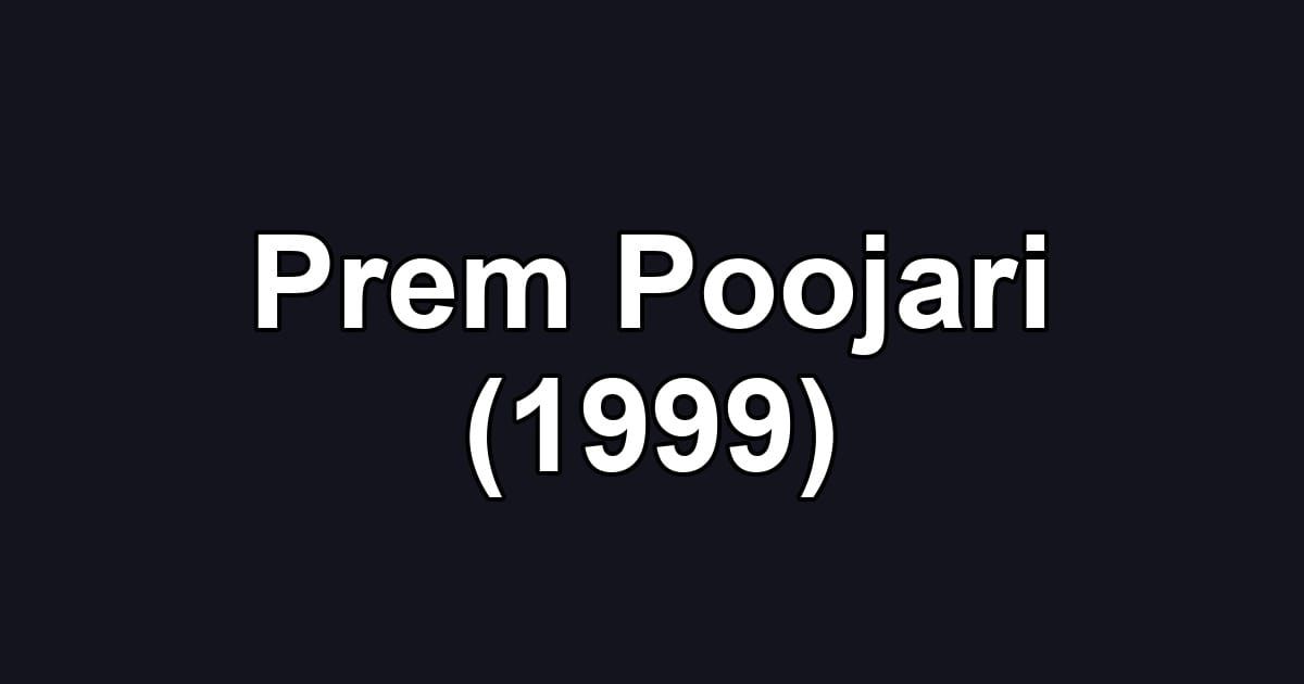 Prem Poojari (1999)