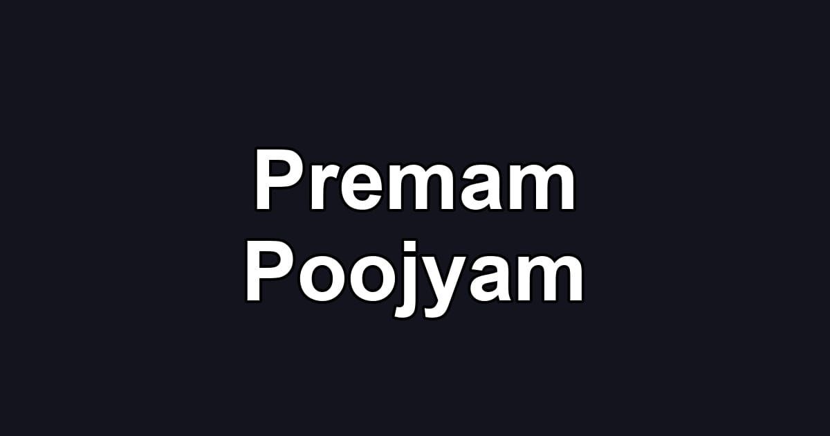 Premam Poojyam