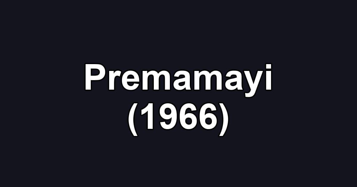 Premamayi (1966)