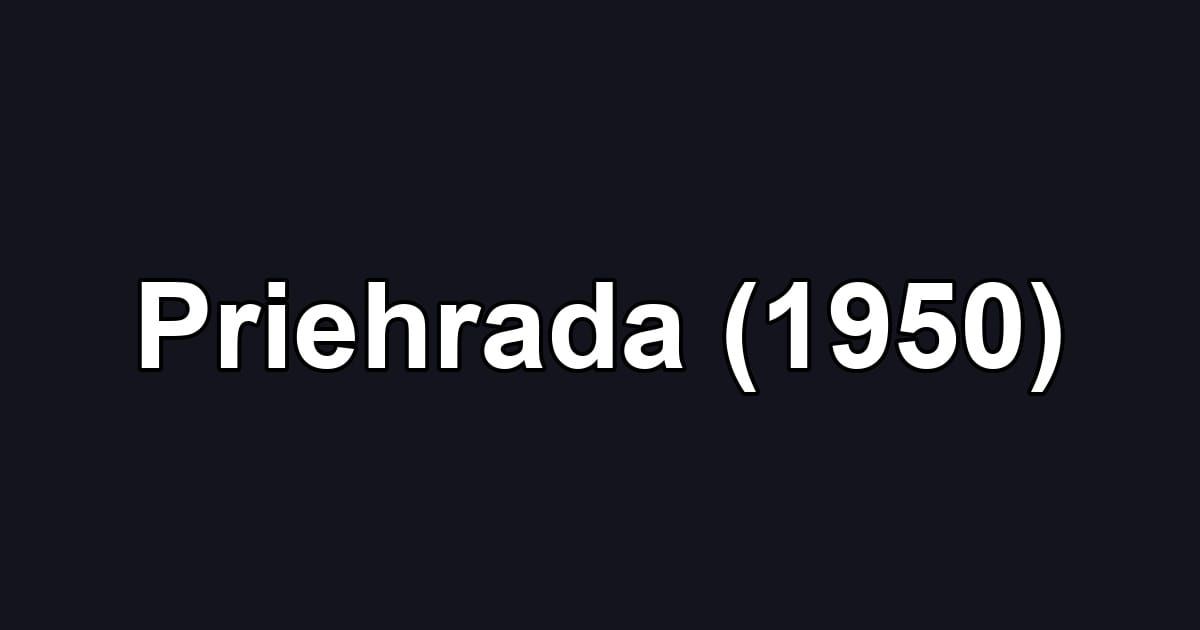 Priehrada (1950)