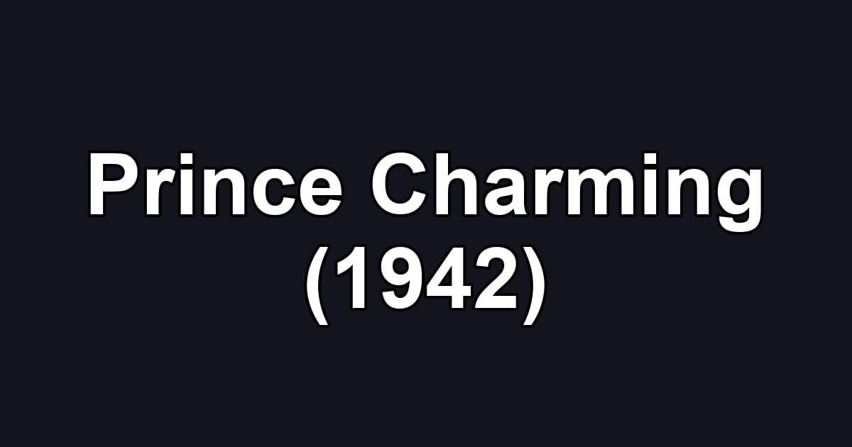 Prince Charming (1942)