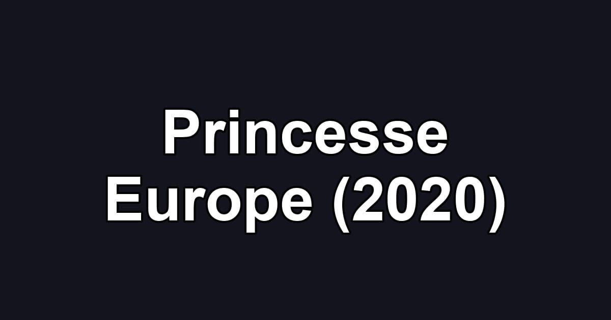 Princesse Europe (2020)