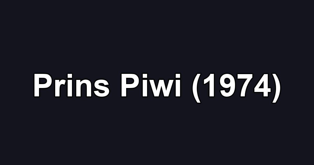 Prins Piwi (1974)