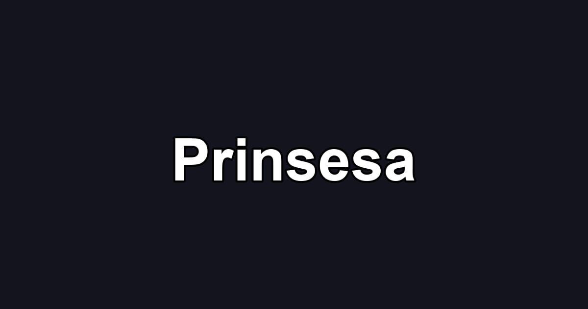 Prinsesa