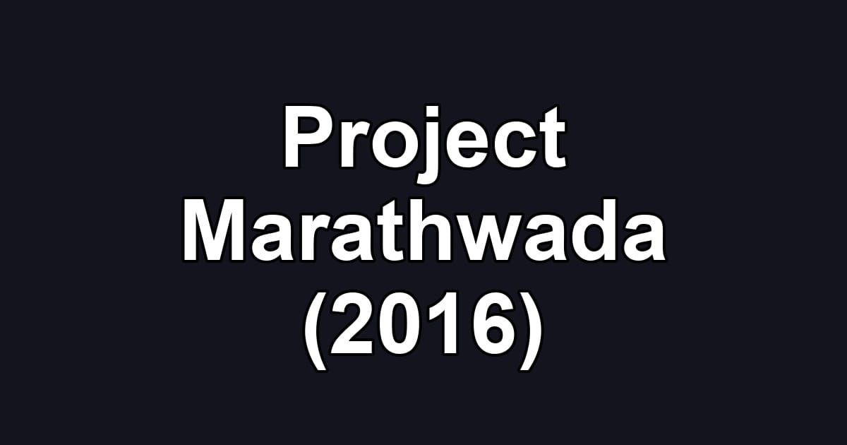 Project Marathwada (2016)