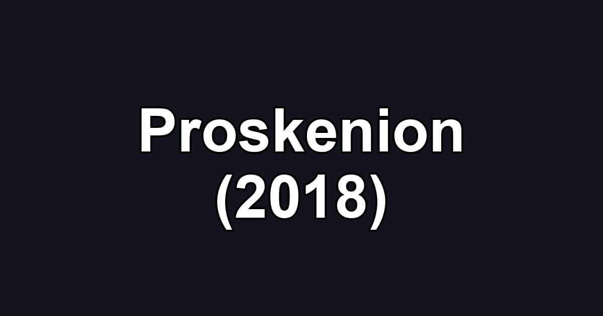 Proskenion (2018)
