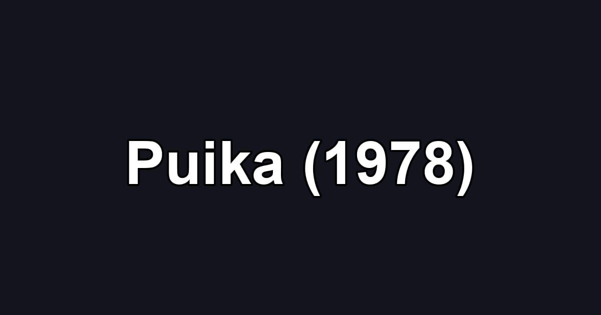 Puika (1978)