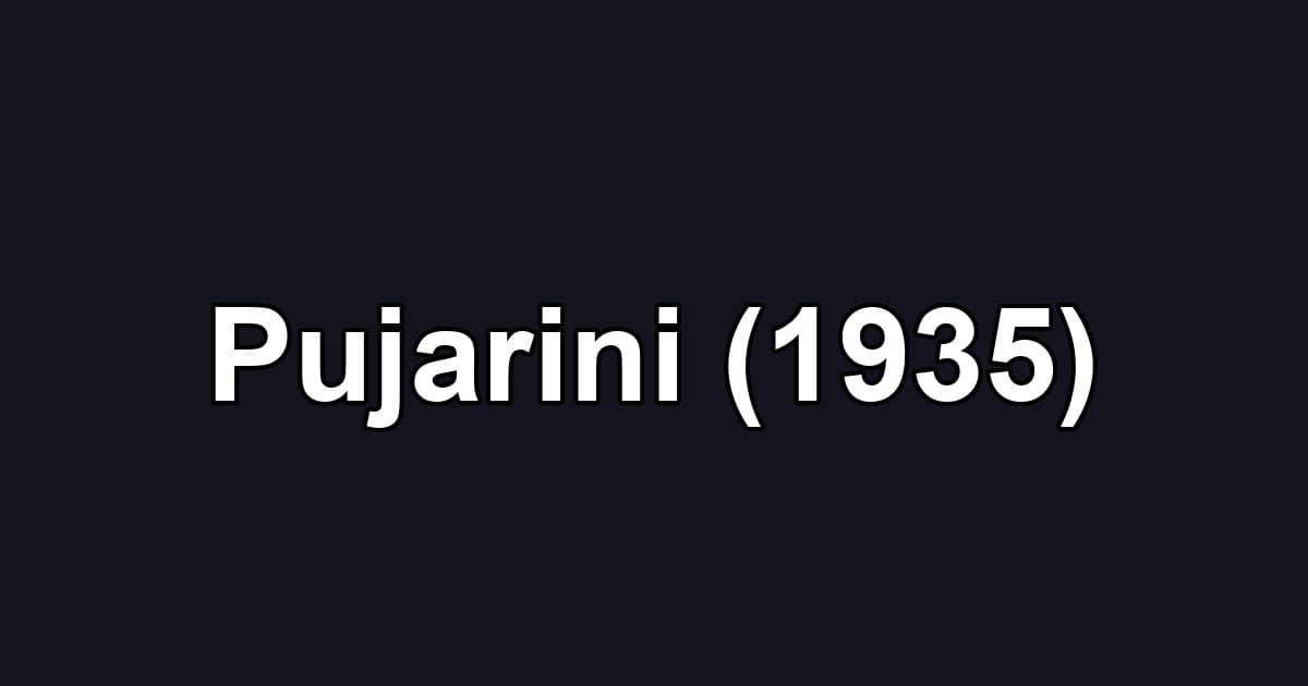 Pujarini (1935)