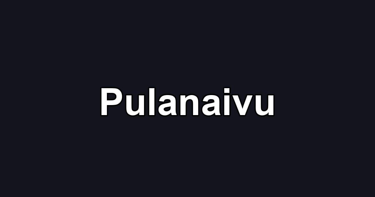 Pulanaivu