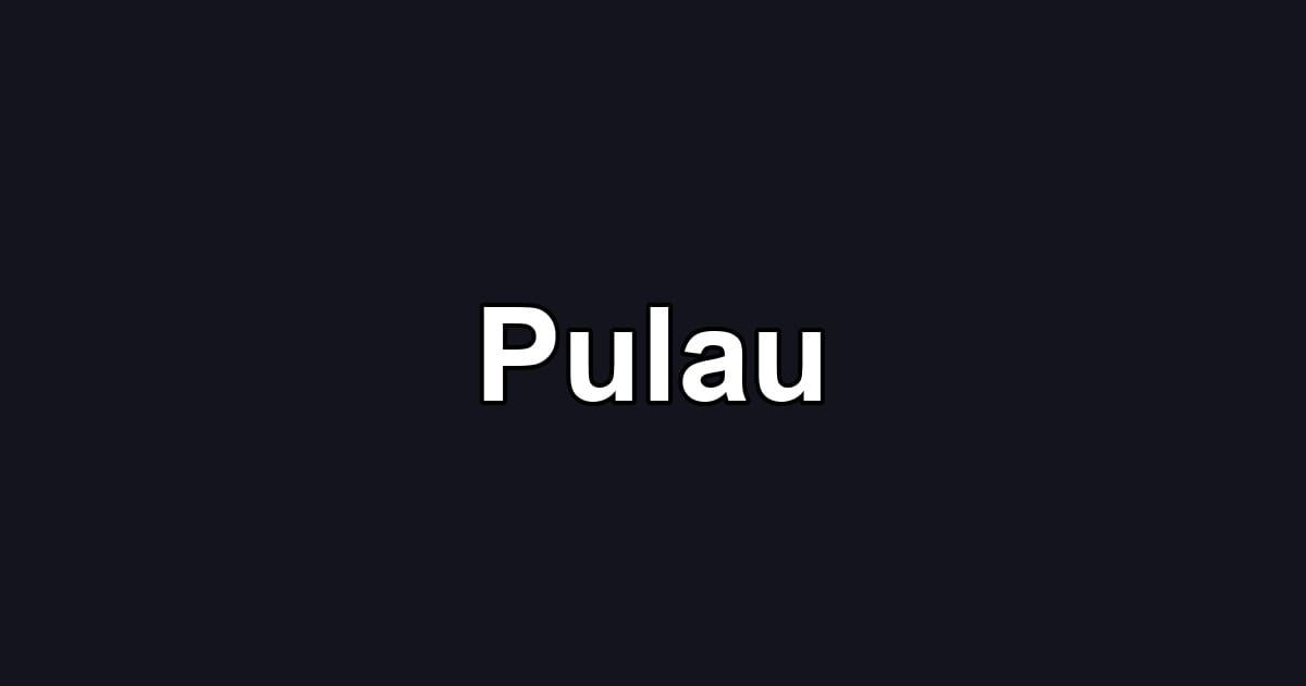 Pulau