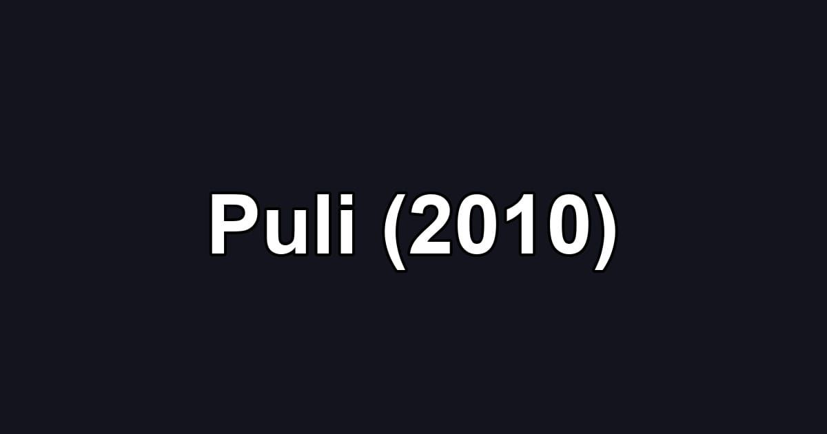 Puli (2010)