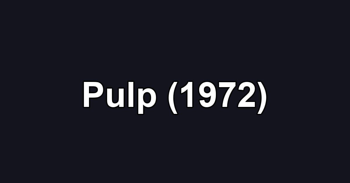 Pulp (1972)