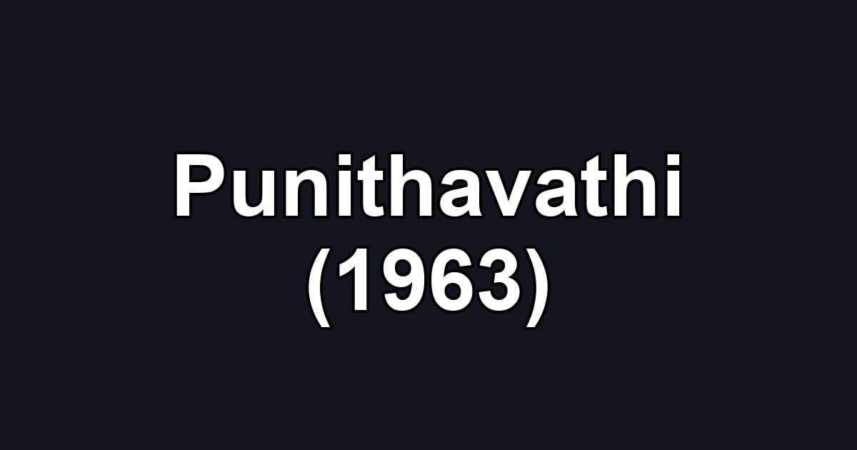 Punithavathi (1963)