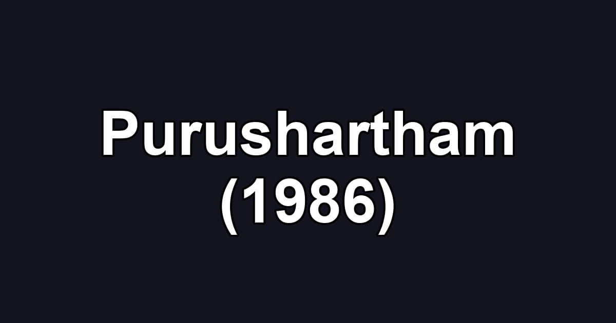 Purushartham (1986)