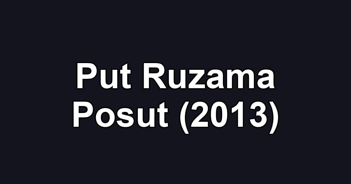 Put Ruzama Posut (2013)