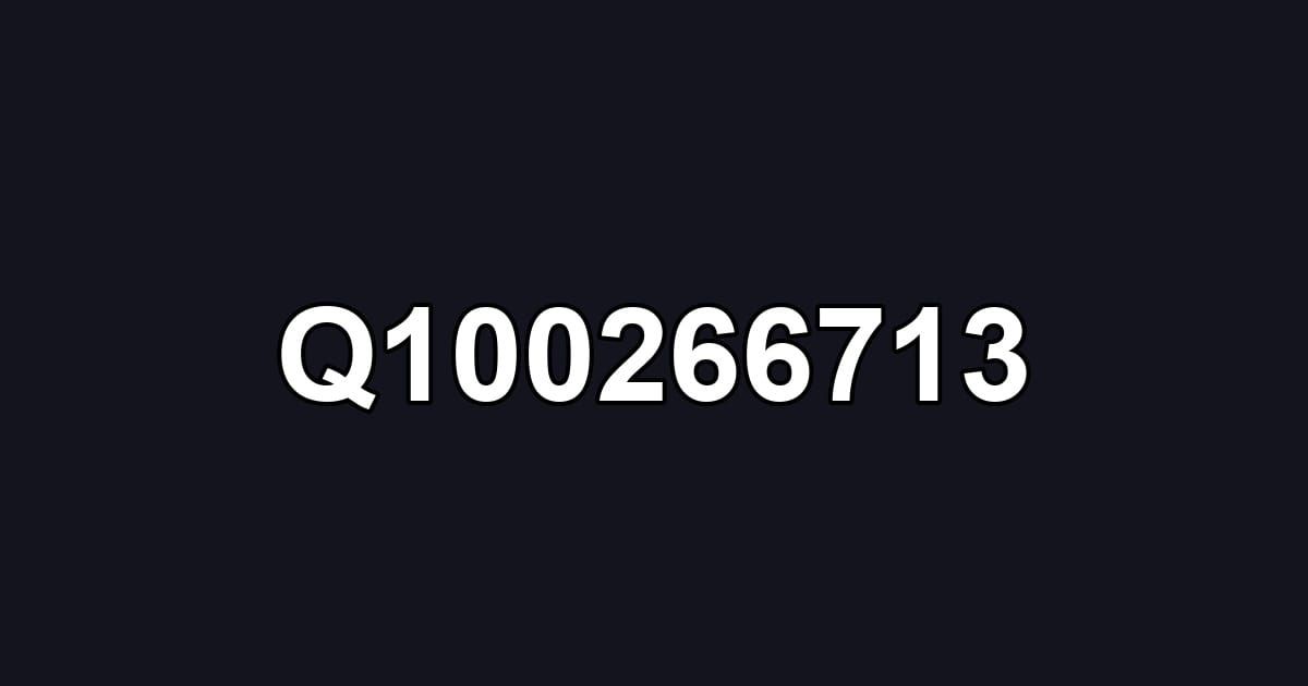 Q100266713