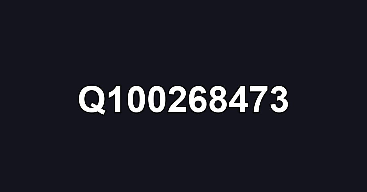 Q100268473