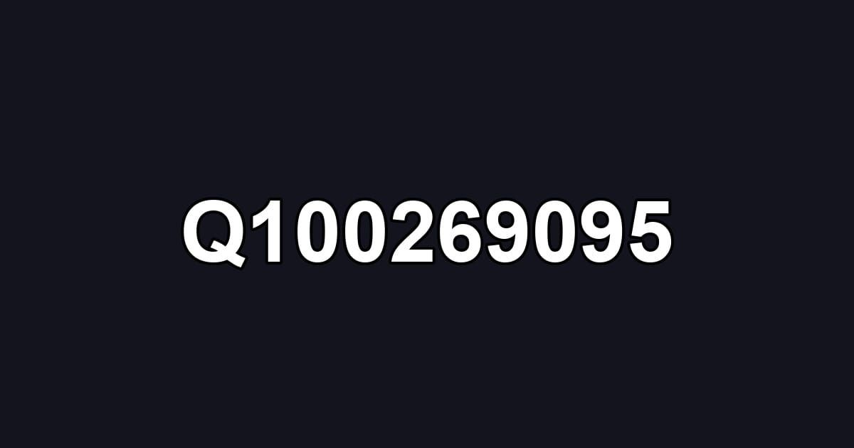 Q100269095