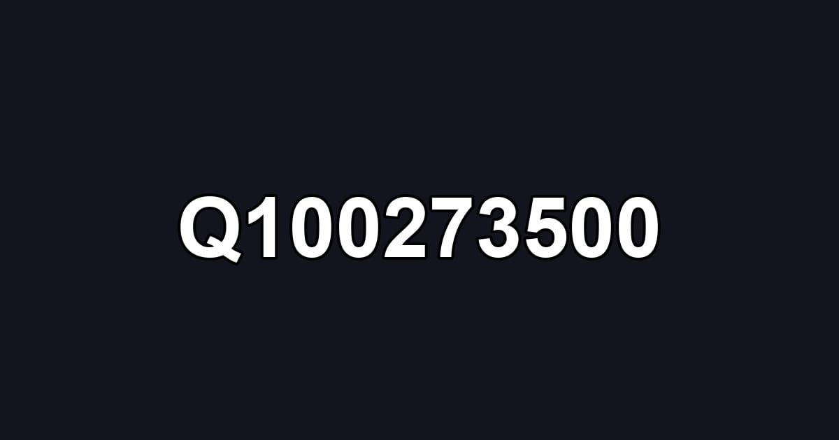 Q100273500