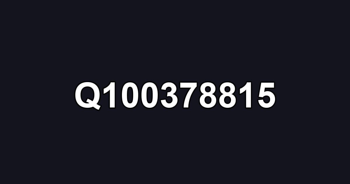 Q100378815