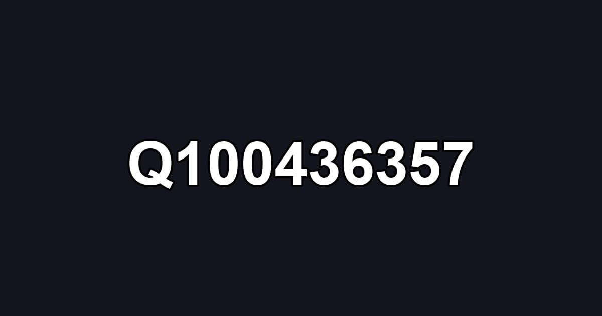 Q100436357