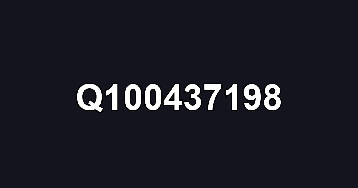 Q100437198