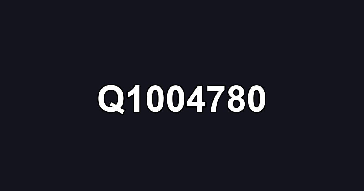 Q1004780