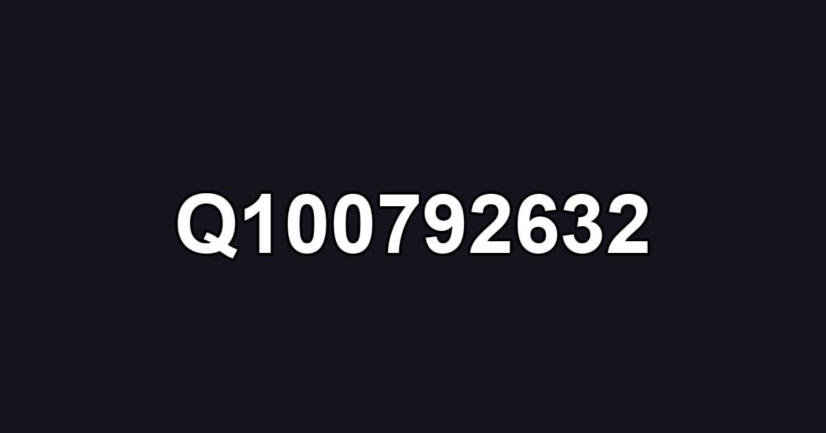 Q100792632