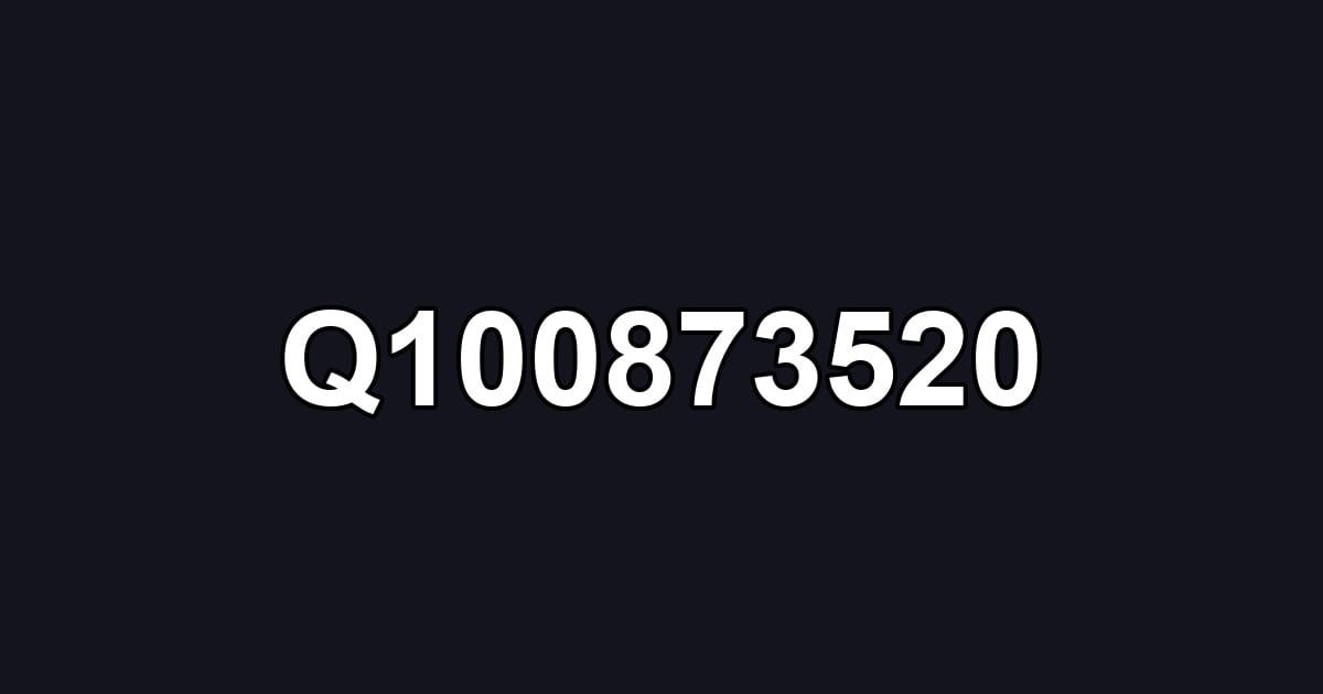 Q100873520