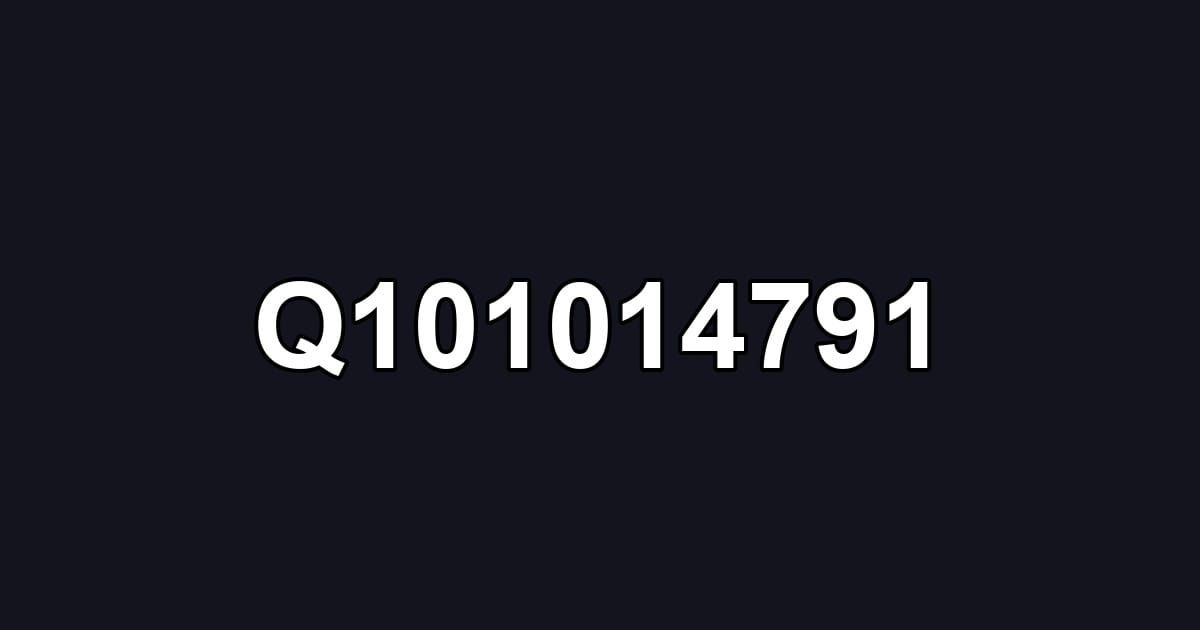 Q101014791