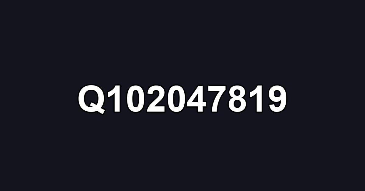 Q102047819