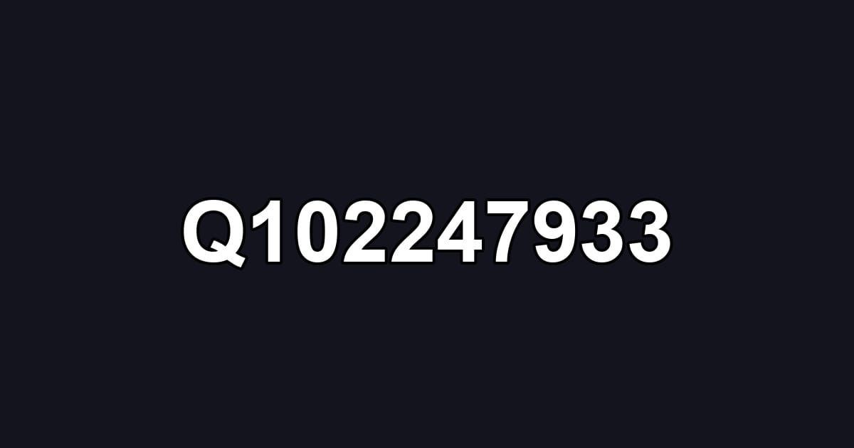 Q102247933