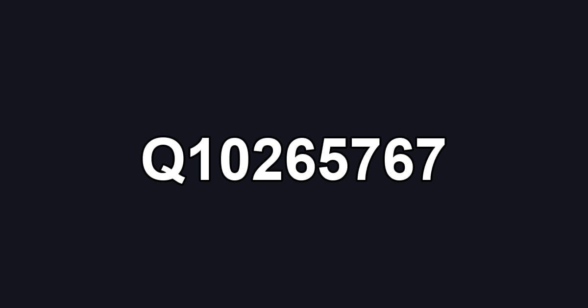 Q10265767
