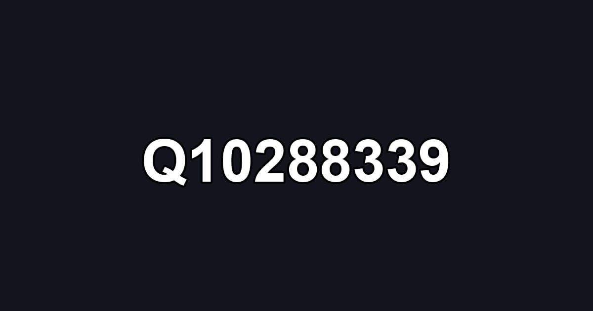 Q10288339