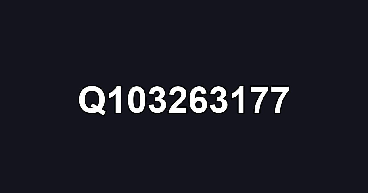Q103263177