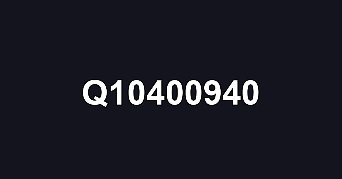 Q10400940