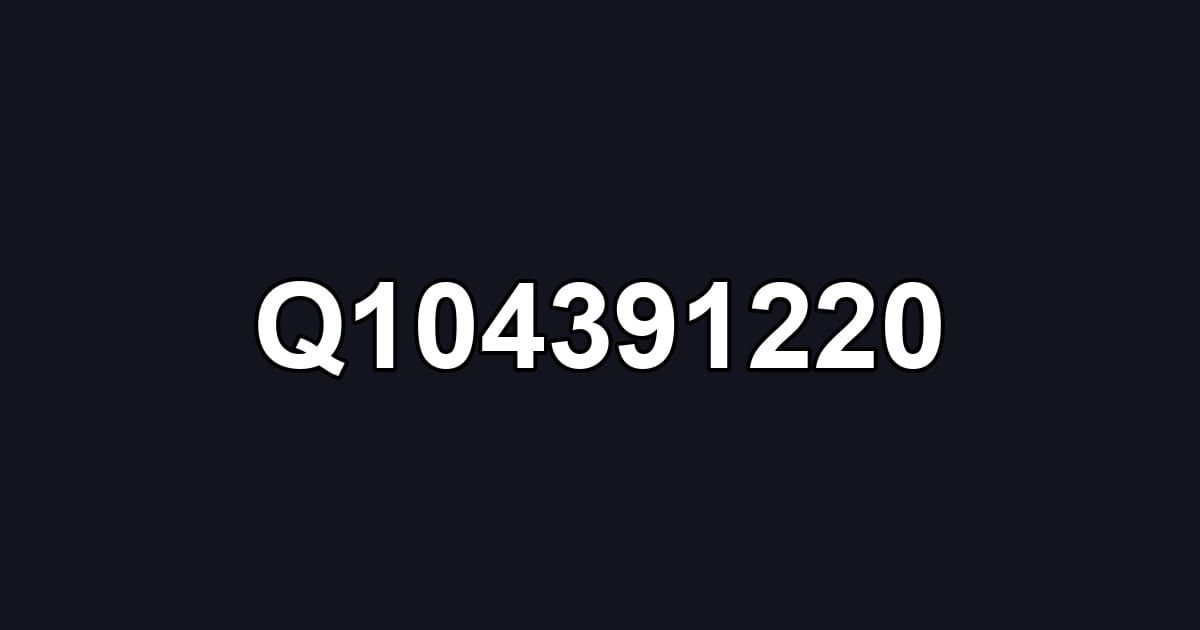 Q104391220