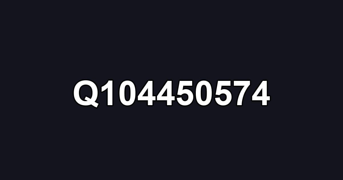 Q104450574
