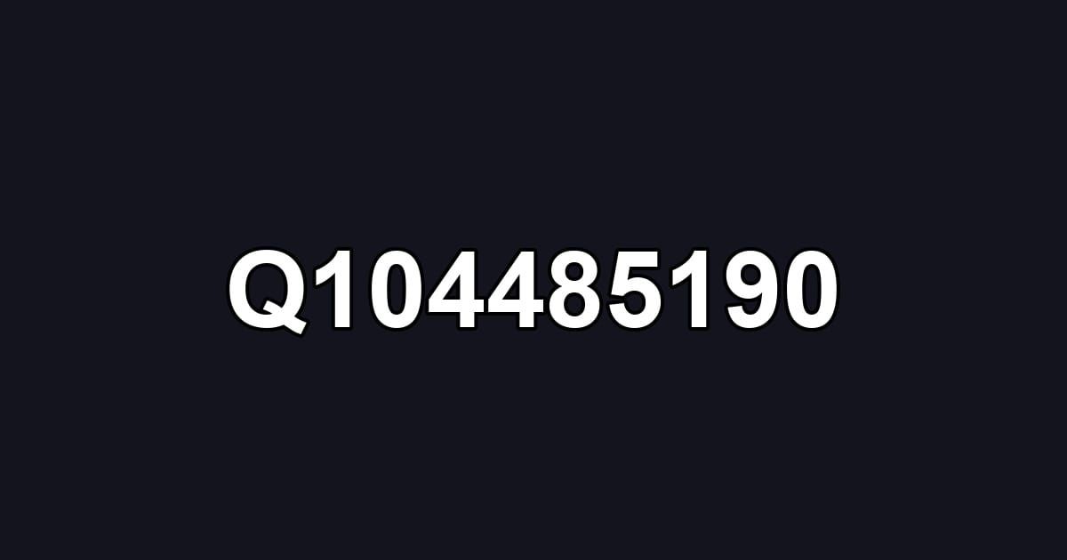 Q104485190
