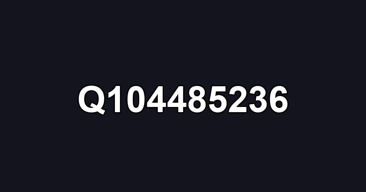 Q104485236
